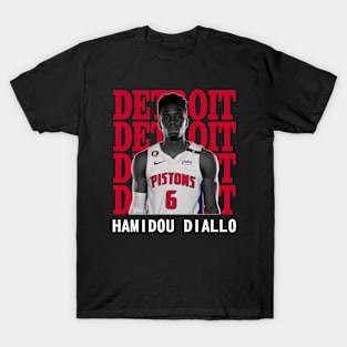 Detroit Pistons Hamidou Diallo 6 T-Shirt